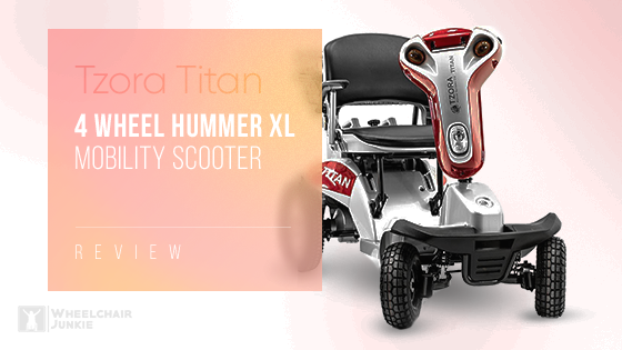 Tzora Titan 4 Wheel Hummer XL Mobility Scooter Review 2024