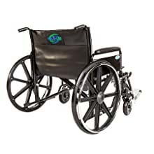 Back View of The Healthline Trading Heavy Duty Bariatric Wheelchair