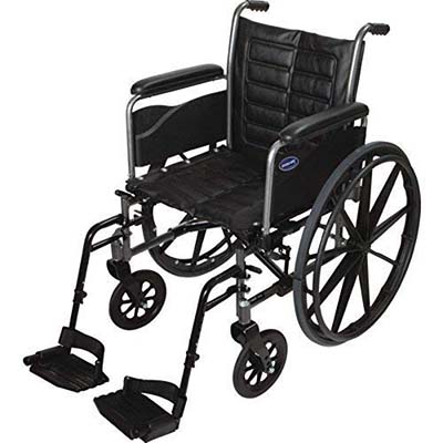 Invacare Wheelchair Tracer EX2 facing halfway to the left