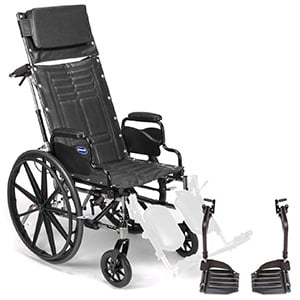 Invacare Tracer SX5 Recliner with Composite footrests