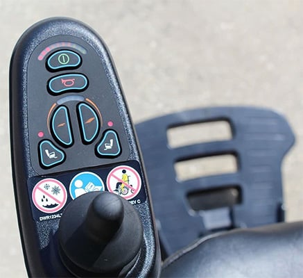 Controller of the Pride Mobility Jazzy Select 6 