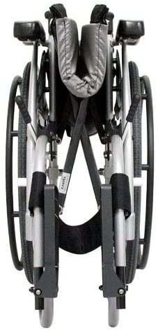 Folded Karman Healthcare S-105 in a standing position