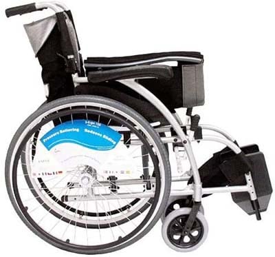 Karman S Ergo 105 Ergonomic Wheelchair facing to the right