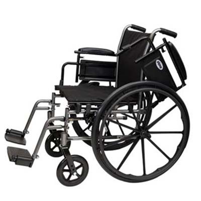 K3 ProBasics Lightweight wheelchair facing to the left