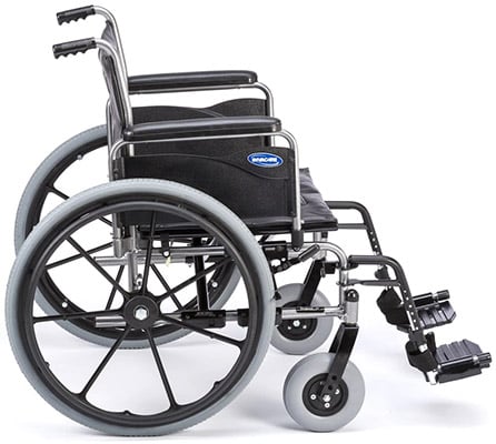 Invacare Tracer IV wheelchair facing to the right