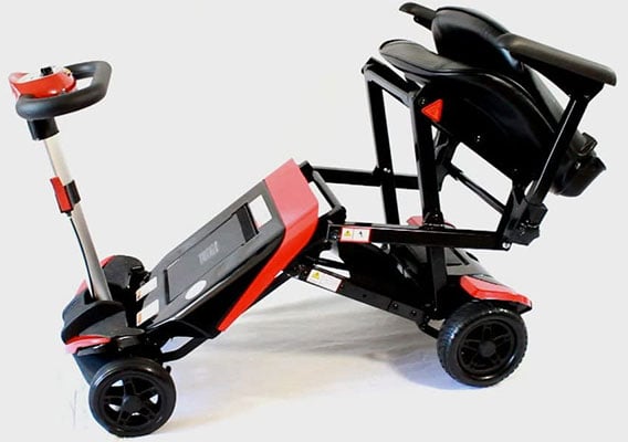 Solax Transformer Scooter with folded seat 