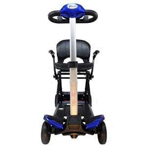 Blue variant of the Transformer Scooter by Solax