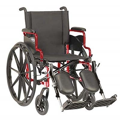 Invacare 9000 XT Red Color Side View