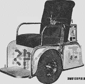 The mechanical steering Irbit Power Chair 