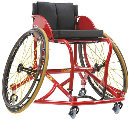The Invacare 7000 Series wheelchair with head-tube design