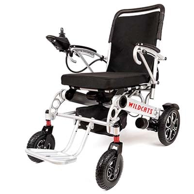 Rubicon Wildcats Lightweight Power wheelchair with aluminum-alloy frame