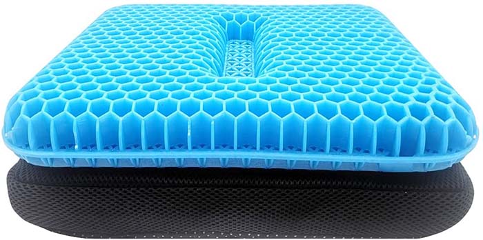 Honeycomb Gel Seat Cushion of a wheelchair