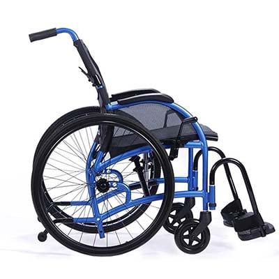 Strongback Mobility Lightweight Foldable Wheelchair with ergonomic seat