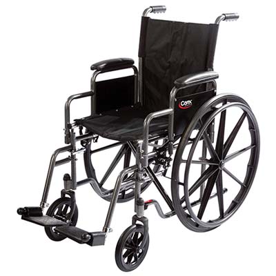 Carex Wheelchair Provider with Black frame