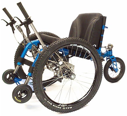 Mountain trike all terrain wheelchair 
