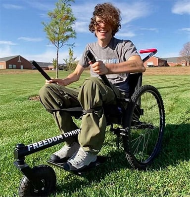 Safety on GRIT Freedom All Terrain Wheelchair
