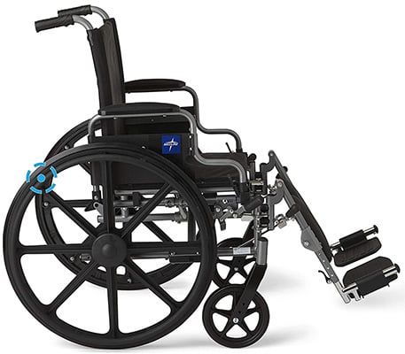 Drive Medical Blue Streak Ultra-Lightweight wheelchair