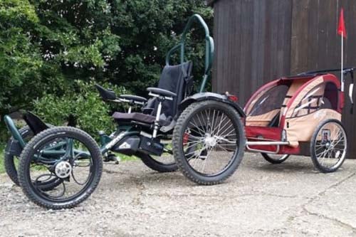 Boma 7 Off Road Wheelchair Customized