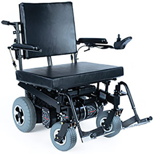Black Variants of Big Bounder 600 Power Wheelchair
