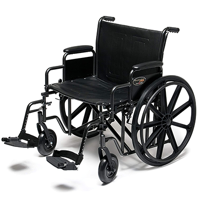 Graham Field Traveler Hd Wheelchair facing halfway to the left