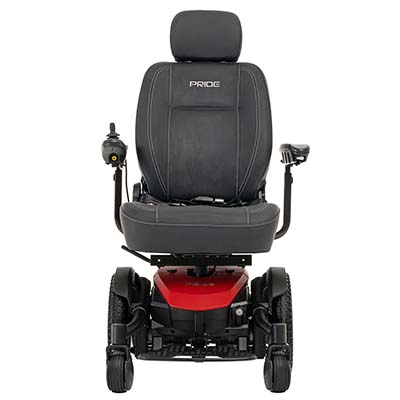 Pride Mobility Jazzy Evo 613 Power Chair facing to the front 