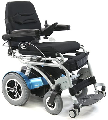 Karman XO-202 wheelchair facing halfway to the right