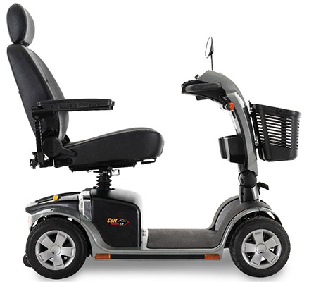 Colt Deluxe 2.0 - Pride Mobility for Power Scooter vs Power Wheelchair