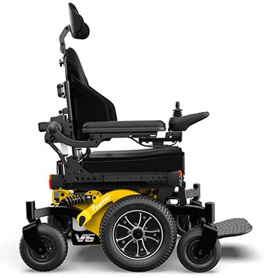 Frontier V6 Power Wheelchair for Electric Wheelchair vs Scooter
