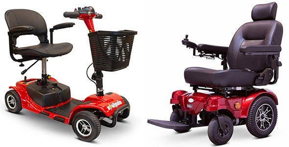 Power Scooter vs Power Wheelchair for Consideing Which One Needed