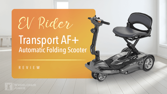 EV Rider Transport AF+ Automatic Folding Scooter Review 2022