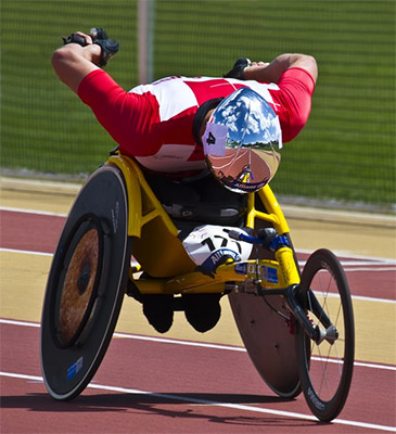 Racing Wheelchairs of Different Types of Sports Wheelchairs