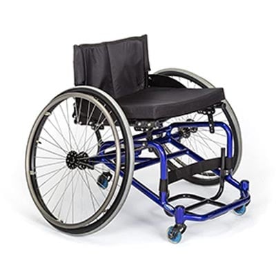  Top End Wheelchair with a Blue frame
