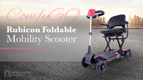 ComfyGO Rubicon Foldable Mobility Scooter Review 2022