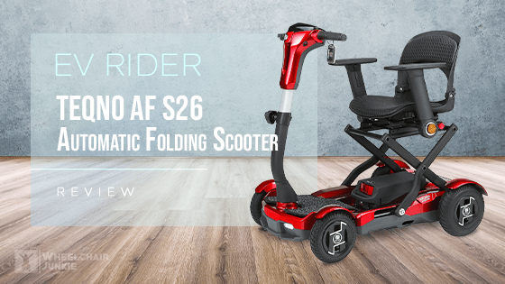 EV Rider TeQno AF S26 Automatic Folding Scooter Review 2022