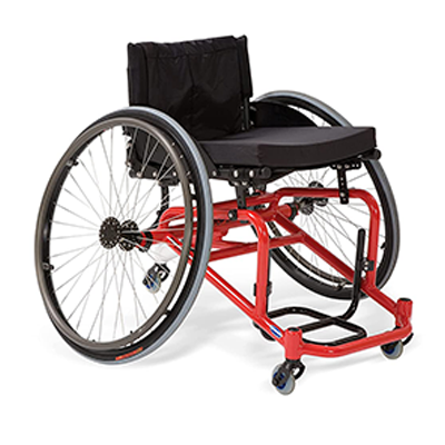 Basketball Top End Pro Wheelchair with large sports wheels