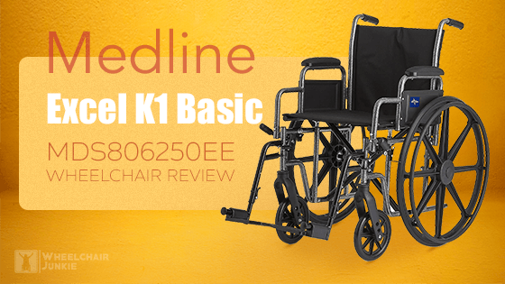 Medline Excel K1 Basic MDS806250EE Wheelchair Review 2022