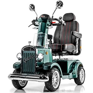 Green variant of the Gatsby Vintage Scooter