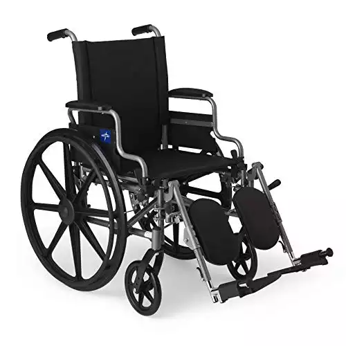 Medline Excel K4 MDS806550E Basic Lightweight Wheelchair
