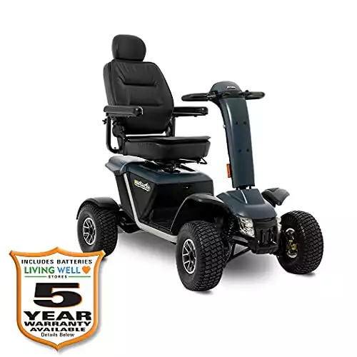 Pride Wrangler MV600 All Terrain Scooter (Stone Grey)