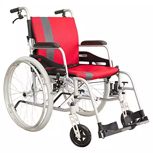 Hi-Fortune Magnesium Folding Wheelchair