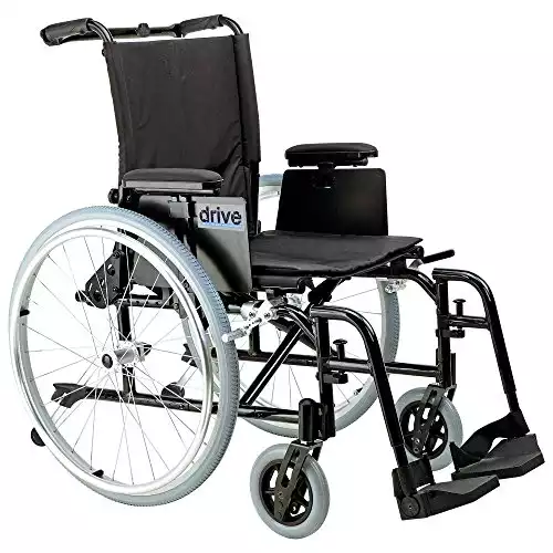 Drive Medical Cougar Ultra Lightweight Rehab Wheelchair