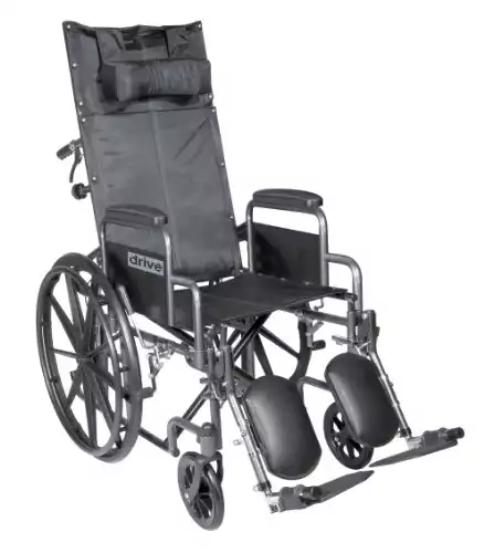 Drive Medical Silver Sport SSP20RBDDA Reclining Wheelchair
